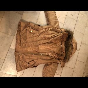 New York Company Gold Coat Jacket
